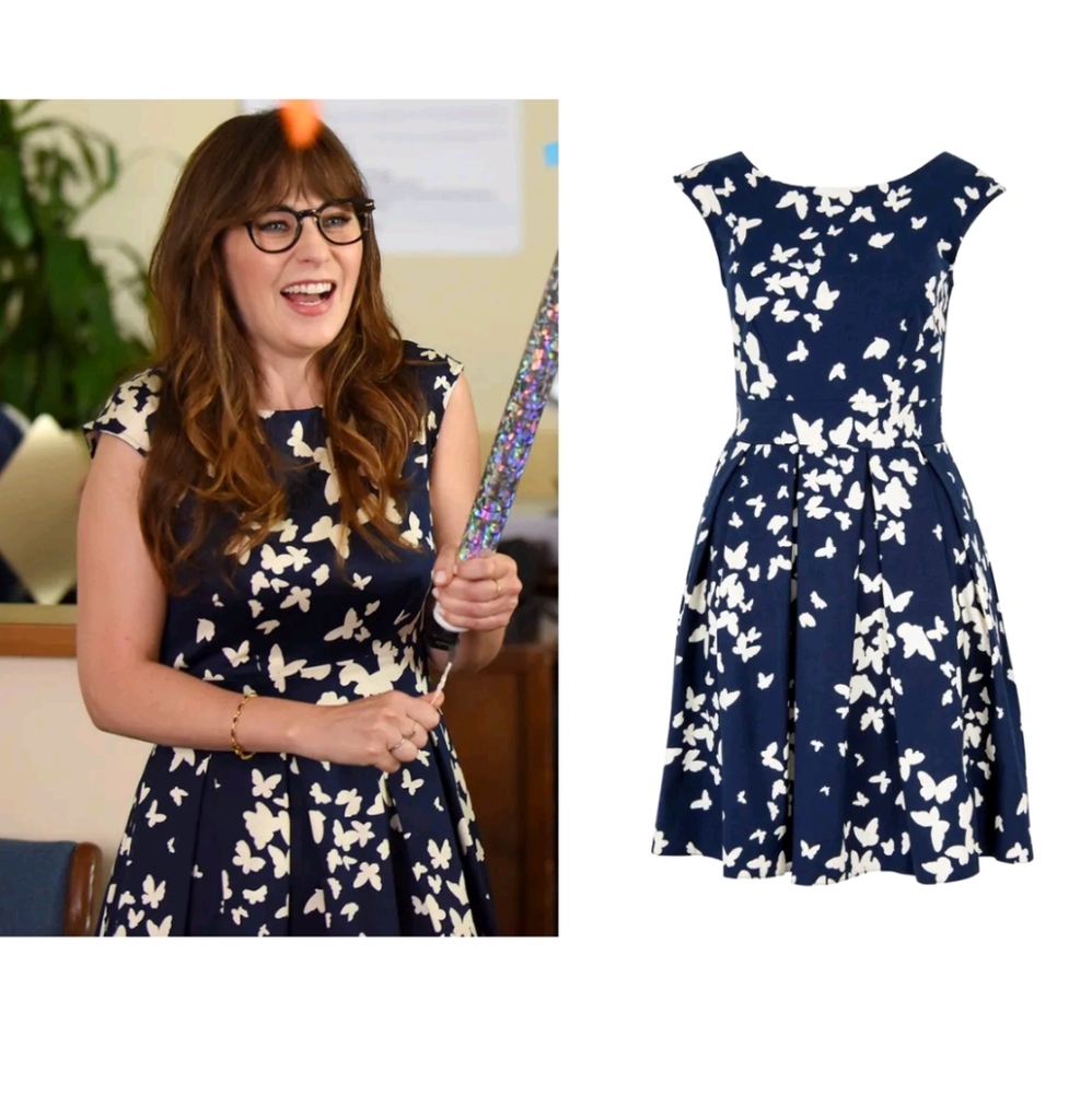 Modcloth Closet London Fluttering Romance Dress (US 4)